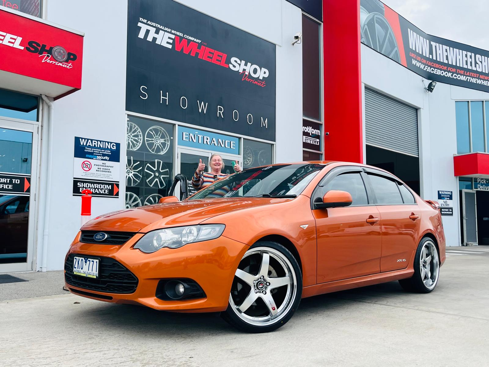 FORD FALCON WITH LENSO WHEELS |  | FORD